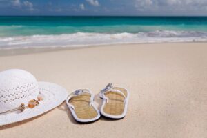 Beach Footwear Minimal Packing