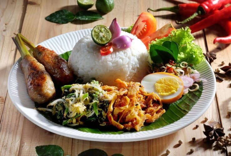 Bali food guide Indian travelers 2026 — traditional dishes warung spread