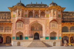 Jaipur haveli painted facade Ramganj hidden old city — free heritage walk 2026