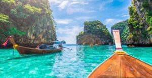 Railay Beach longtail ₹250 paradise — best budget experience Thailand Krabi
