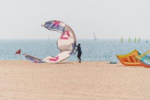 Kite Beach Dubai sunset — where locals go on weekends hidden from tourists