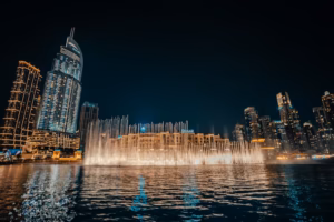 "Dubai desert safari dunes at golden hour — Dubai travel guide 2026"