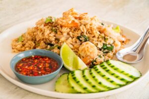 Khao Pad (Thai Fried Rice)