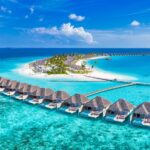 maldives overwater villa turquoise