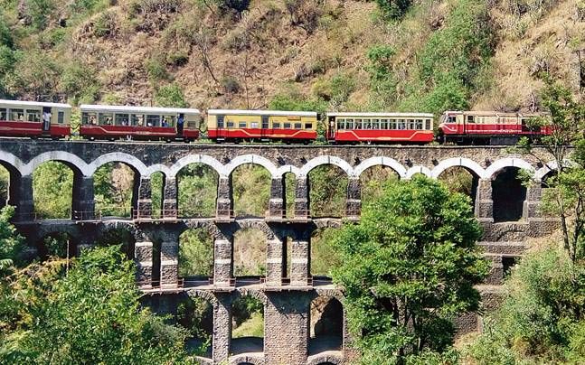kalka shimla railway train