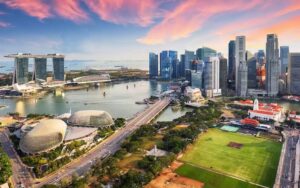 singapore travel collage