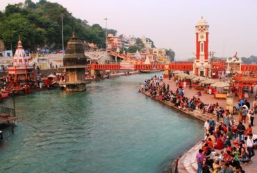 rishikesh triveni ghat dawn ganges