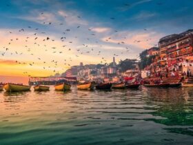 varanasi ghat sunrise ganga