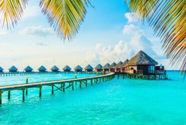 maldives local island beach turquoise