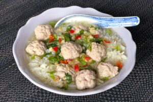 Khao Tom (Thai Rice Soup)