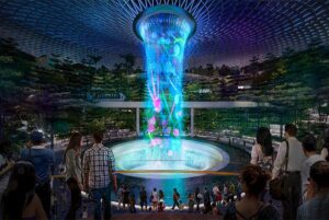 jewel changi rain vortex