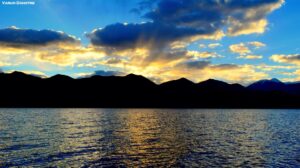pangong lake sunrise