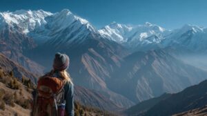 ladakh warm clothing traveller mountains
