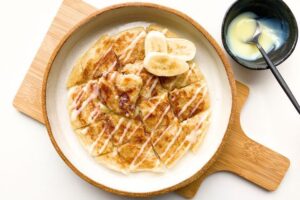 Roti with Condensed Milk