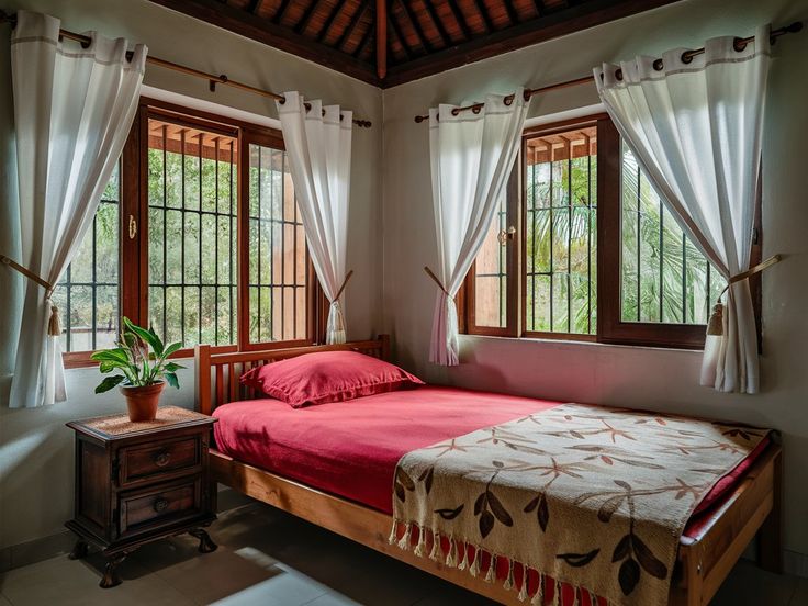 india homestay cozy room