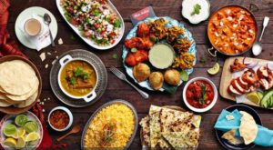 indian feast traditional food