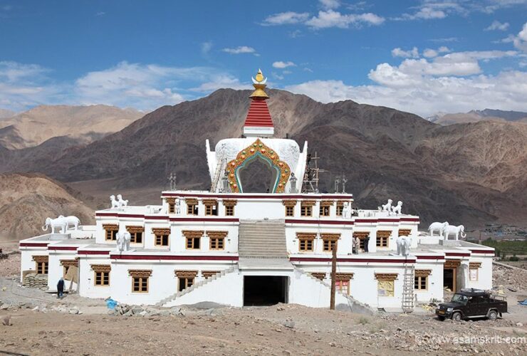 Leh Ladakh Monastery Landscape