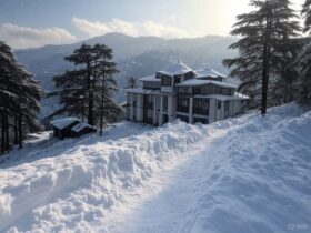 shimla ridge snow himalaya
