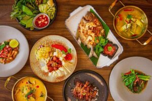 Full Singapore food collage