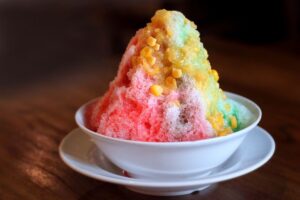 ice kacang singapore dessert