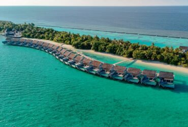 maldives aerial lagoon